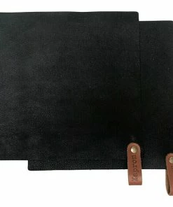 BAUHAUS Xapron Topflappen Utah L X B: 24,5 X 24,5 Cm, Leder, Schwarz