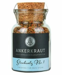 BAUHAUS Ankerkraut Steak-Gewürzzubereitung Steaksalz No. 1 80 G