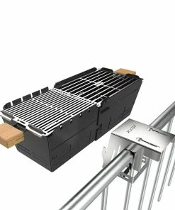 Alternative view of BAUHAUS Knister Balkonhalterung Edelstahl, Passend Für: Alle Knister Grills