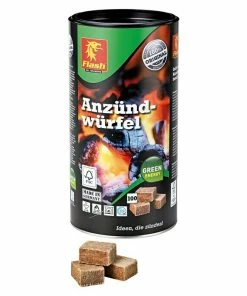 BAUHAUS Flash Anzündwürfel 100 Stk., Aus 100 % Nachwachsenden Rohstoffen