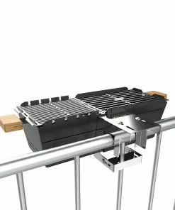 BAUHAUS Knister Balkonhalterung Edelstahl, Passend Für: Alle Knister Grills 10 BAUHAUS Knister Balkonhalterung Edelstahl, Passend Für: Alle Knister Grills -Outdoorchef -shop 12 55