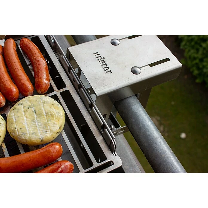 BAUHAUS Knister Balkonhalterung Edelstahl, Passend Für: Alle Knister Grills 8 BAUHAUS Knister Balkonhalterung Edelstahl, Passend Für: Alle Knister Grills – Bild 6