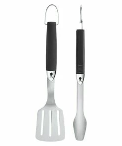 BAUHAUS Weber Grillbesteck Kompakt 2 -tlg., Edelstahl