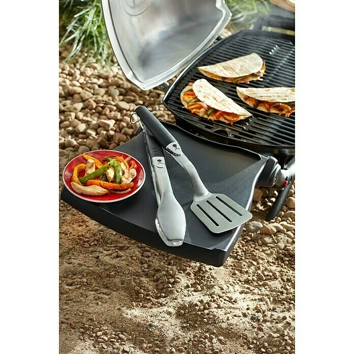 BAUHAUS Weber Grillbesteck Kompakt 2 -tlg., Edelstahl 6 BAUHAUS Weber Grillbesteck Kompakt 2 -tlg., Edelstahl – Bild 4