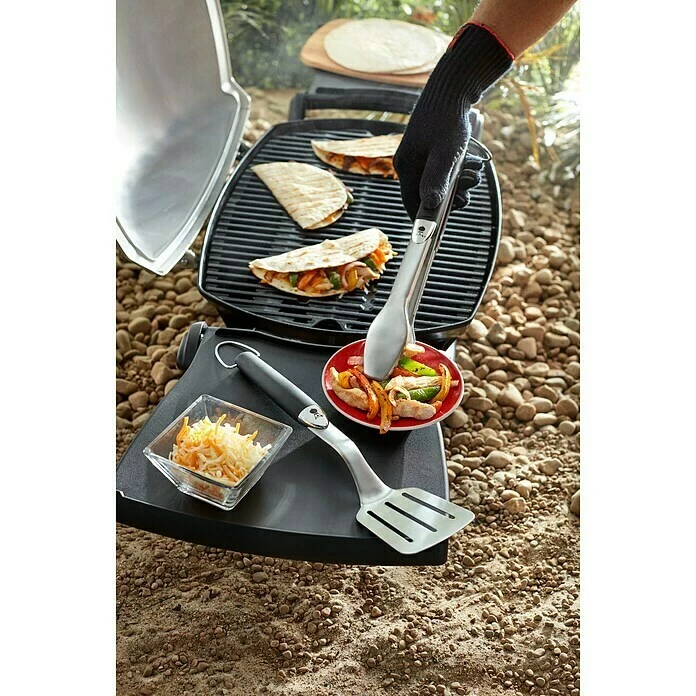 BAUHAUS Weber Grillbesteck Kompakt 2 -tlg., Edelstahl 7 BAUHAUS Weber Grillbesteck Kompakt 2 -tlg., Edelstahl – Bild 5