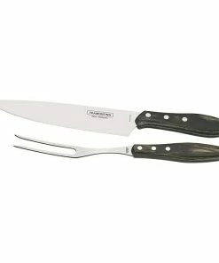 BAUHAUS Tramontina Tranchier-Set 2 -tlg., Braun