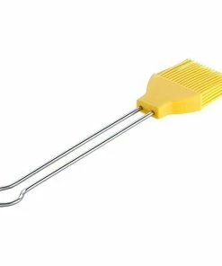 BAUHAUS LotusGrill Marinier-Pinsel Gelb, Material Borsten: Silikon