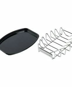 Alternative view of BAUHAUS Outdoorchef Spare-Rib-Halter Universal Edelstahl