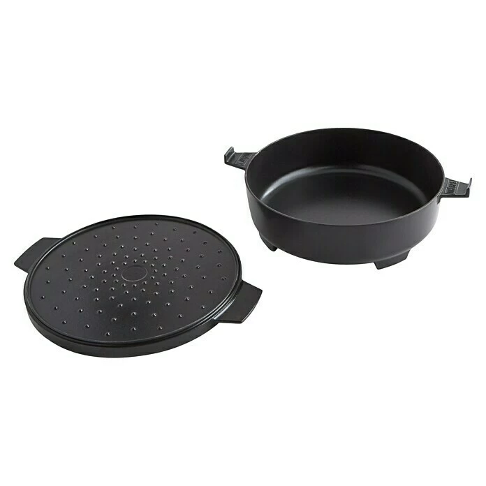 BAUHAUS Weber Dutch Oven 2in1 Gusseisen, Fassungsvermögen: 6,8 L 4 BAUHAUS Weber Dutch Oven 2in1 Gusseisen, Fassungsvermögen: 6,8 L – Bild 2
