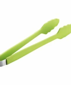 BAUHAUS LotusGrill Grillzange Limettengrün, Bis 250 °C