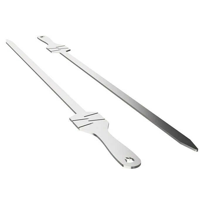 BAUHAUS Knister Grillspieß Grillschwert 65 X 4,5 Cm, Edelstahl, 2 Stk. 4 BAUHAUS Knister Grillspieß Grillschwert 65 X 4,5 Cm, Edelstahl, 2 Stk. – Bild 2