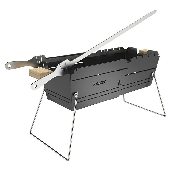 BAUHAUS Knister Grillspieß Grillschwert 65 X 4,5 Cm, Edelstahl, 2 Stk. 5 BAUHAUS Knister Grillspieß Grillschwert 65 X 4,5 Cm, Edelstahl, 2 Stk. – Bild 3
