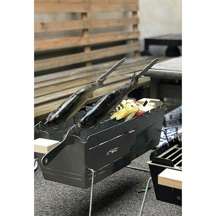 BAUHAUS Knister Grillspieß Grillschwert 65 X 4,5 Cm, Edelstahl, 2 Stk. 7 BAUHAUS Knister Grillspieß Grillschwert 65 X 4,5 Cm, Edelstahl, 2 Stk. – Bild 5
