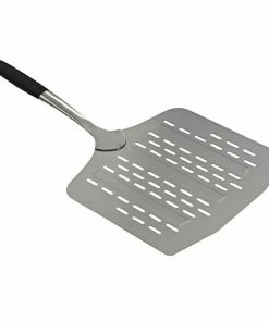 BAUHAUS Cozze Pizzaheber Edelstahl, Silber/Schwarz, L X B: 30 X 30 Cm