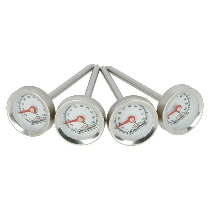 BAUHAUS Kingstone Grill-Thermometer Set 4 Stk. 3 BAUHAUS Kingstone Grill-Thermometer Set 4 Stk.