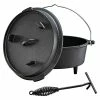 BAUHAUS Dutch Oven Ø X H: 36 X 17,5 Cm, Gusseisen -Outdoorchef -shop 12 765