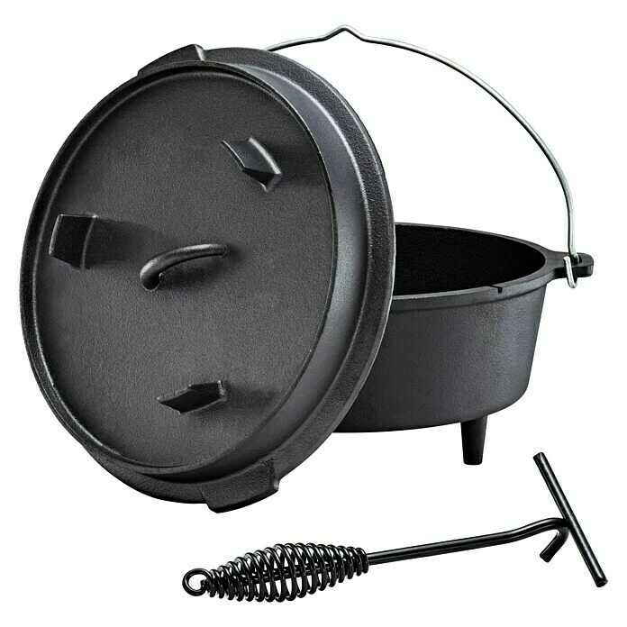 BAUHAUS Dutch Oven Ø X H: 36 X 17,5 Cm, Gusseisen 3 BAUHAUS Dutch Oven Ø X H: 36 X 17,5 Cm, Gusseisen