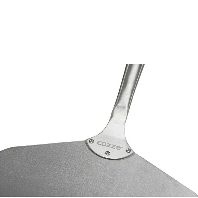 BAUHAUS Cozze Pizzaheber Edelstahl, Silber/Schwarz, L X B: 27 X 29 Cm 4 BAUHAUS Cozze Pizzaheber Edelstahl, Silber/Schwarz, L X B: 27 X 29 Cm – Bild 2