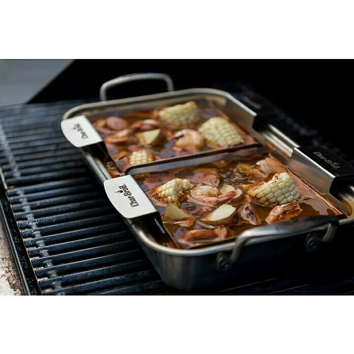 BAUHAUS Char-Broil Grillkorb Grill+ Edelstahl, L X B X H: 16,3 X 24,9 X 5,5 Cm 5 BAUHAUS Char-Broil Grillkorb Grill+ Edelstahl, L X B X H: 16,3 X 24,9 X 5,5 Cm – Bild 3