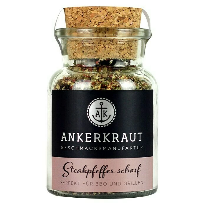 BAUHAUS Ankerkraut Steak-Gewürzzubereitung Steakpfeffer Scharf 70 G 3 BAUHAUS Ankerkraut Steak-Gewürzzubereitung Steakpfeffer Scharf 70 G