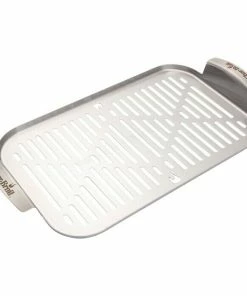 BAUHAUS Char-Broil Grillpfanne Grill+ Edelstahl, L X B X H: 42 X 22 X 4 Cm