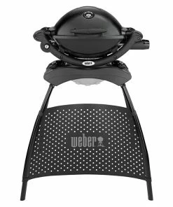 Alternative view of BAUHAUS Weber Gasgrill Q 1200 Anzahl Brenner: 1, Hauptgrillfläche: 43 X 32 Cm, 2,49 KW, Schwarz