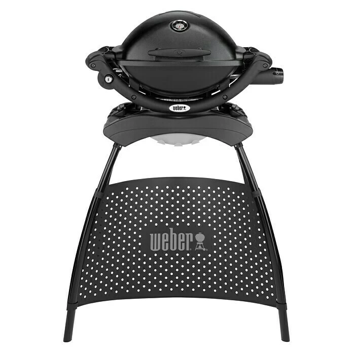 BAUHAUS Weber Gasgrill Q 1200 Anzahl Brenner: 1, Hauptgrillfläche: 43 X 32 Cm, 2,49 KW, Schwarz 4 BAUHAUS Weber Gasgrill Q 1200 Anzahl Brenner: 1, Hauptgrillfläche: 43 X 32 Cm, 2,49 KW, Schwarz – Bild 2