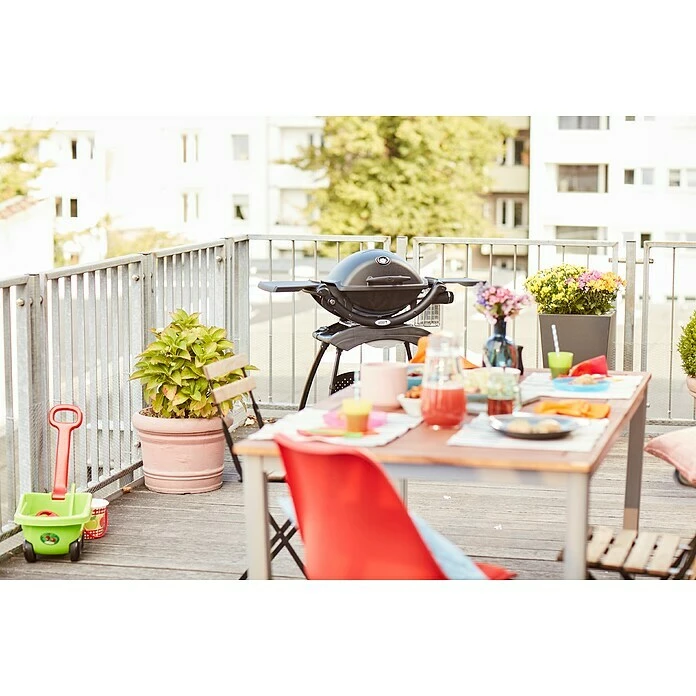 BAUHAUS Weber Gasgrill Q 1200 Anzahl Brenner: 1, Hauptgrillfläche: 43 X 32 Cm, 2,49 KW, Schwarz 6 BAUHAUS Weber Gasgrill Q 1200 Anzahl Brenner: 1, Hauptgrillfläche: 43 X 32 Cm, 2,49 KW, Schwarz – Bild 4