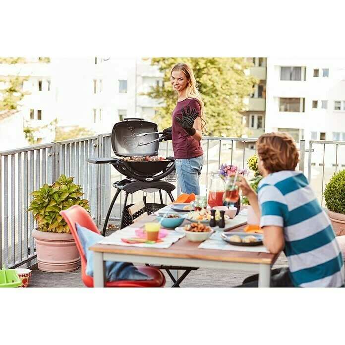 BAUHAUS Weber Gasgrill Q 1200 Anzahl Brenner: 1, Hauptgrillfläche: 43 X 32 Cm, 2,49 KW, Schwarz 7 BAUHAUS Weber Gasgrill Q 1200 Anzahl Brenner: 1, Hauptgrillfläche: 43 X 32 Cm, 2,49 KW, Schwarz – Bild 5