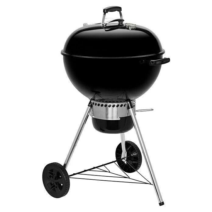 BAUHAUS Weber Kugelgrill Original Kettle E-5730 Schwarz/Silber, Hauptgrillfläche: Ø 54 Cm 3 BAUHAUS Weber Kugelgrill Original Kettle E-5730 Schwarz/Silber, Hauptgrillfläche: Ø 54 Cm