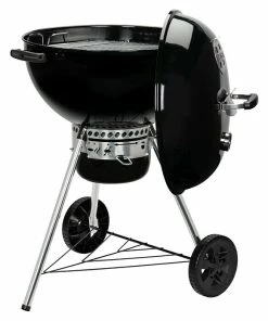 Alternative view of BAUHAUS Weber Kugelgrill Original Kettle E-5730 Schwarz/Silber, Hauptgrillfläche: Ø 54 Cm