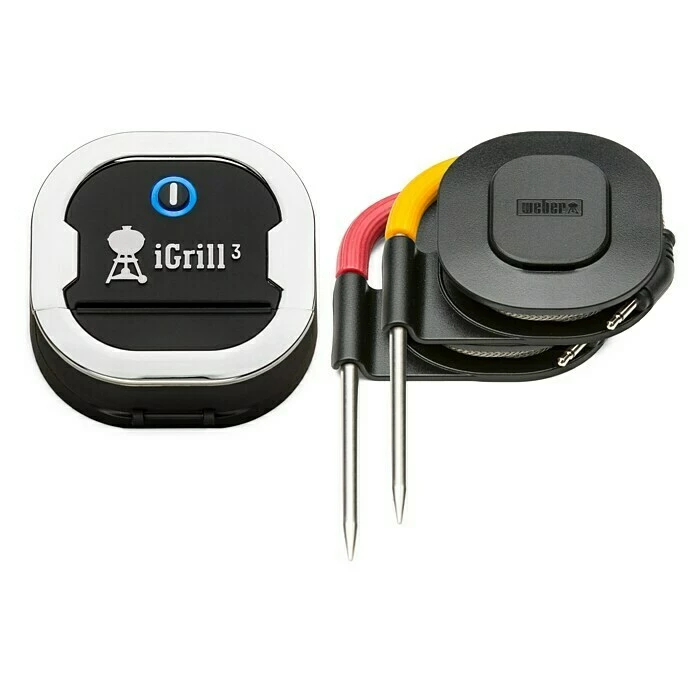 BAUHAUS Weber Grill-Thermometer IGrill 3 Messbereich: -30 - 300, Bluetooth, 2 Messfühler 3 BAUHAUS Weber Grill-Thermometer IGrill 3 Messbereich: -30 - 300, Bluetooth, 2 Messfühler